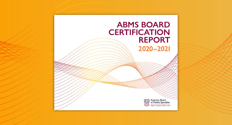 Banner ABMS Board Certification Report