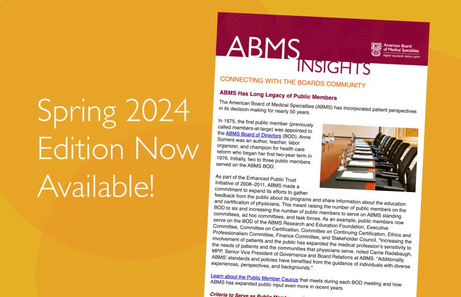 ABMS Insights Spring 2024 930215600