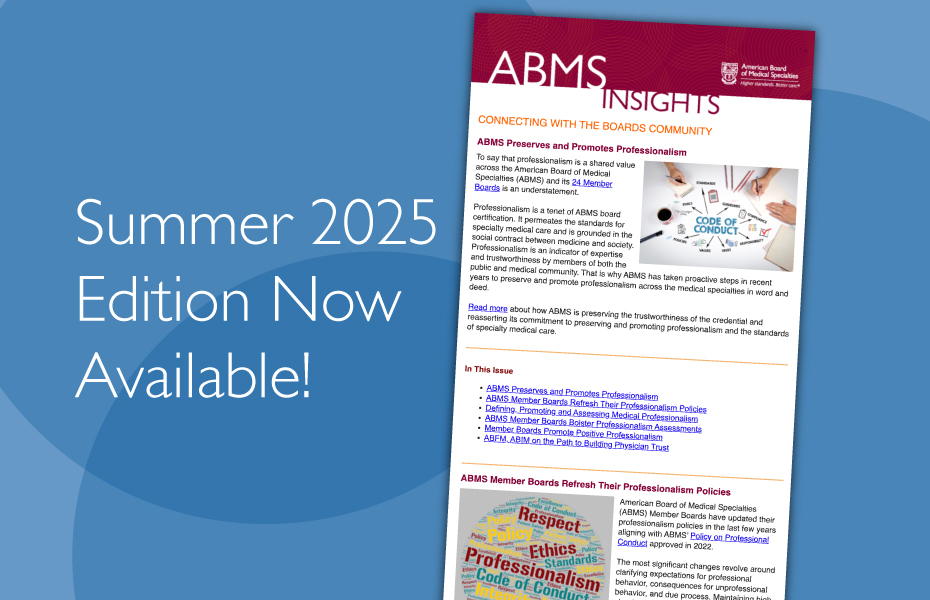ABMS Insights Summer 2025 Edition