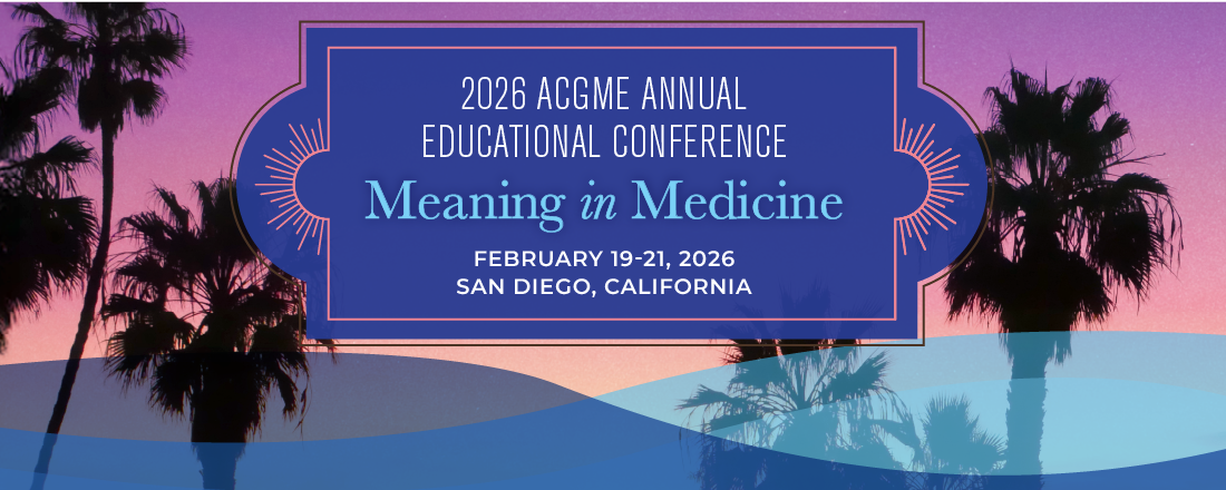 ACGME 2026 Annual Conference Banner