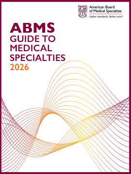 2026 ABMS Guide to Medical Specialties Cover